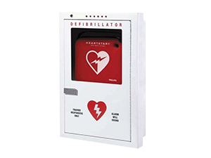 Philips AED Cabinet - Semi-Recessed Mount