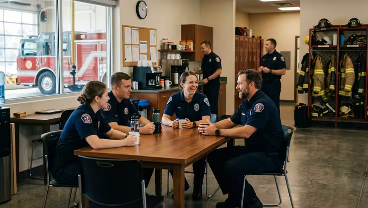 AED use on adults by fire department