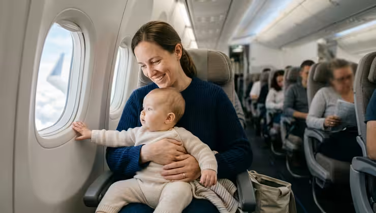 AED use on infants during flight