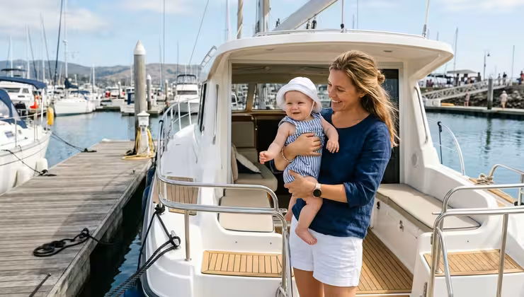 AED use on infants aboard a boat