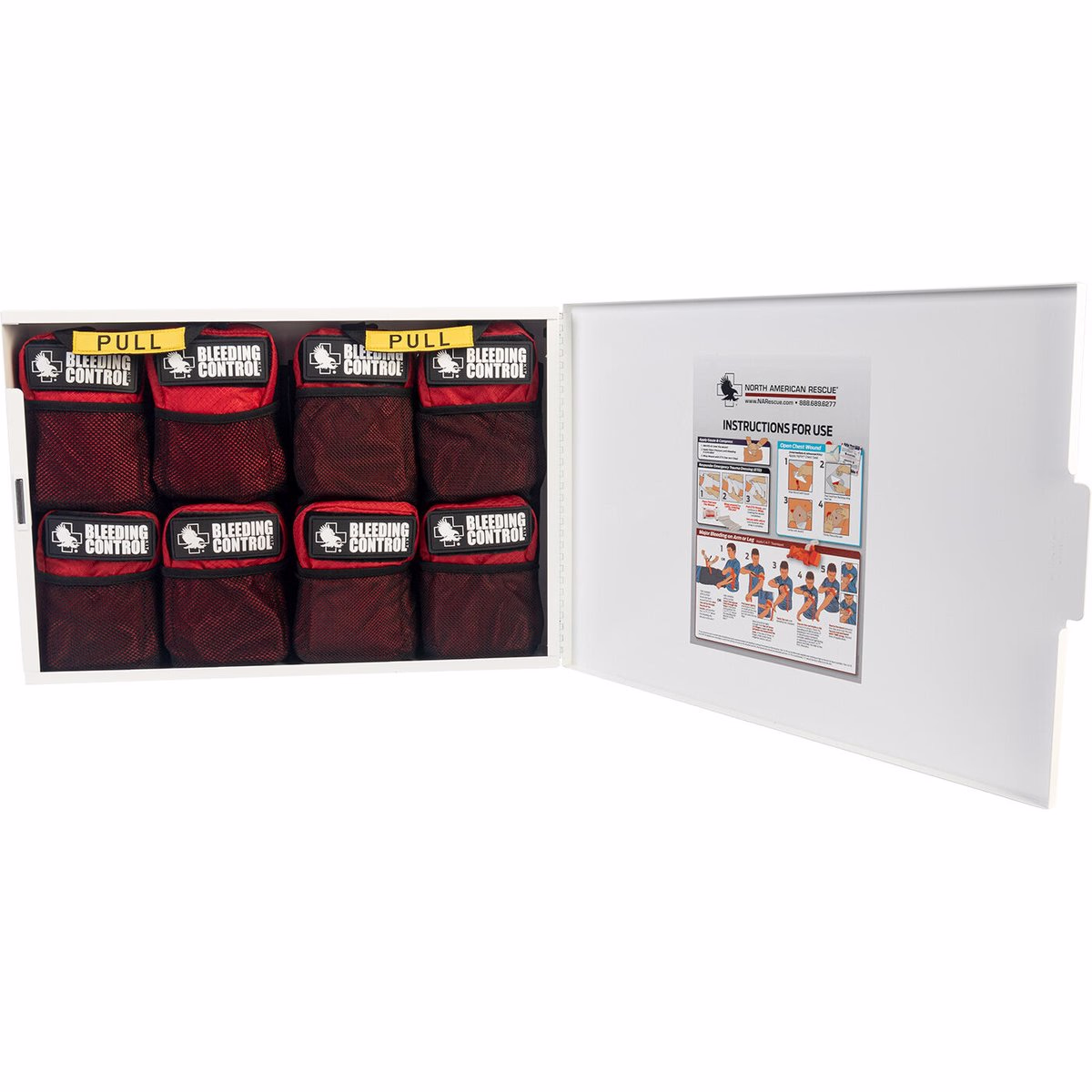 PABC Low Profile Metal Station - 8 Pack