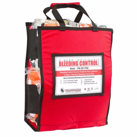 D-BCRK Bleeding Control 8-Pack Stations - Vacuum Sealed