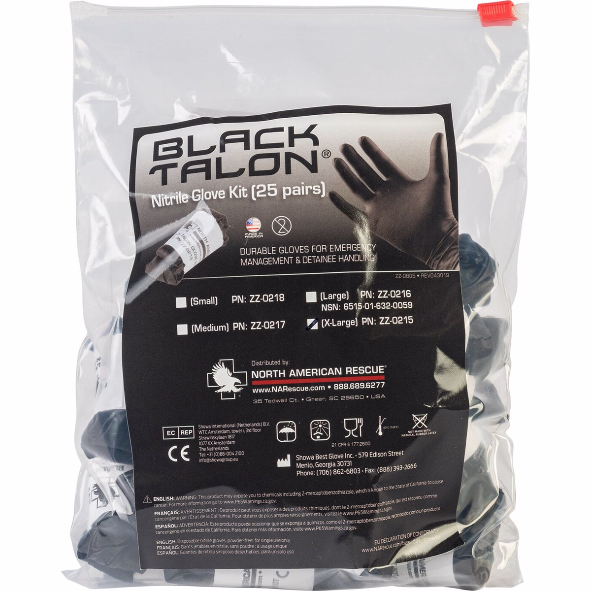 Black Talon Gloves