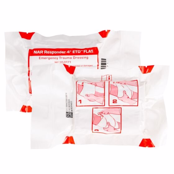 Flat Responder Emergency Trauma Dressing