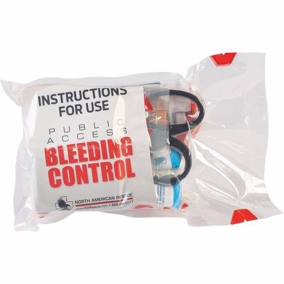 Secure Community Network Individual Bleeding Control Kit - Vacuum Sealed