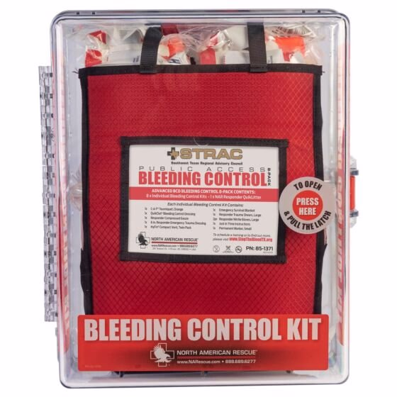 STRAC 8-Pack Bleeding Control Station - Advanced BCD