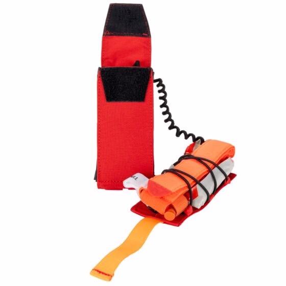 KIT, LEASHED TRAUMA - RED - deployed