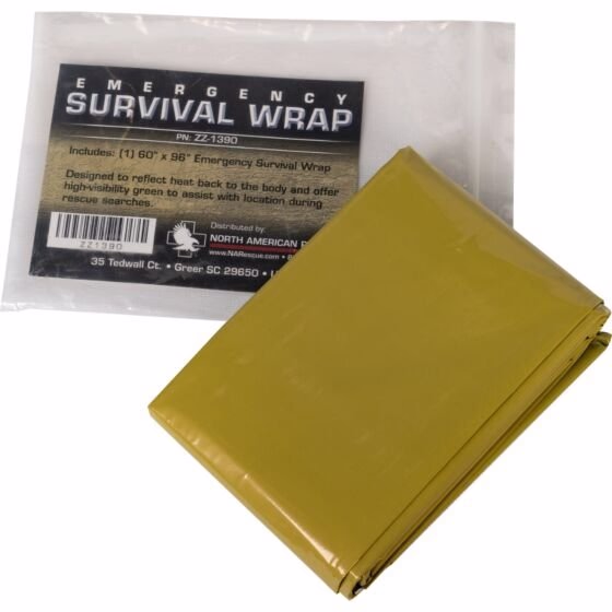 Emergency Survival Wrap - Green