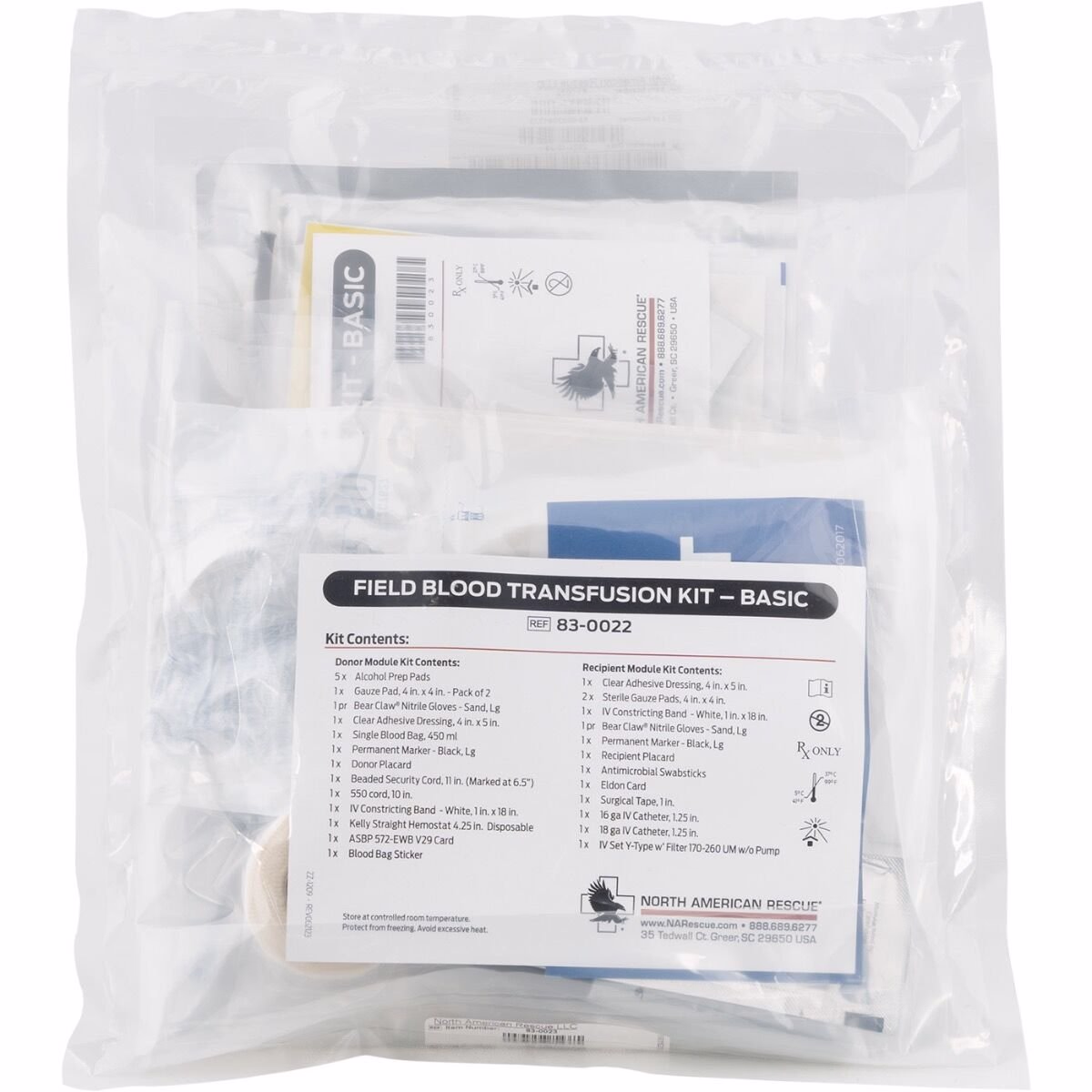 Field Blood Transfusion Kit - Basic (FBTK-B)