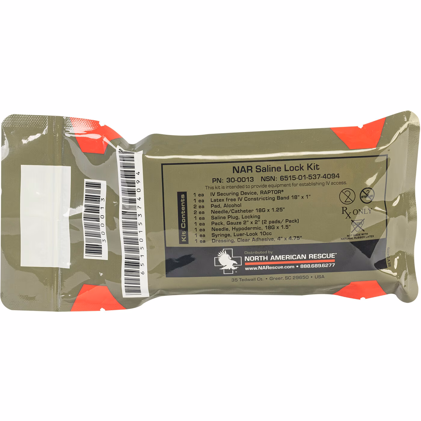 Saline Lock Kit - Combat Medicine