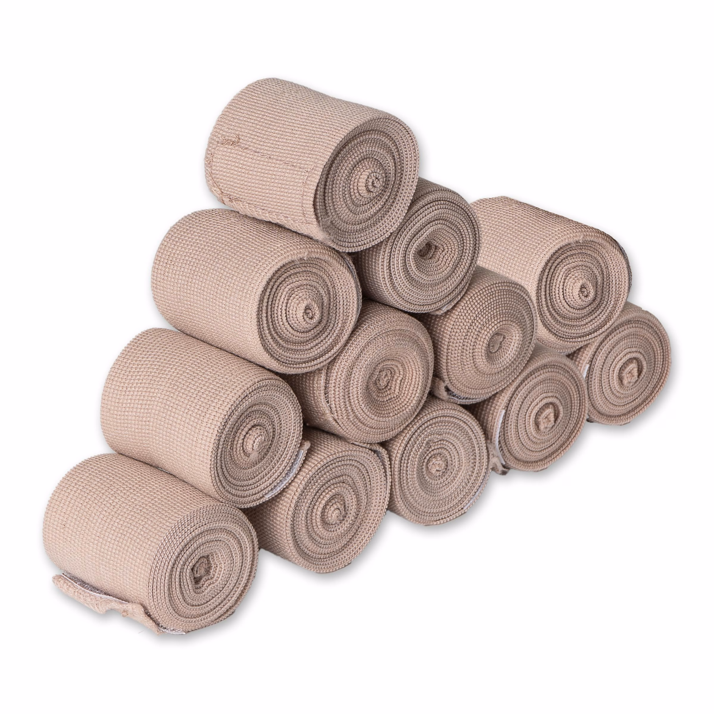 2" Elastic Bandage Wrap, 12 Pack