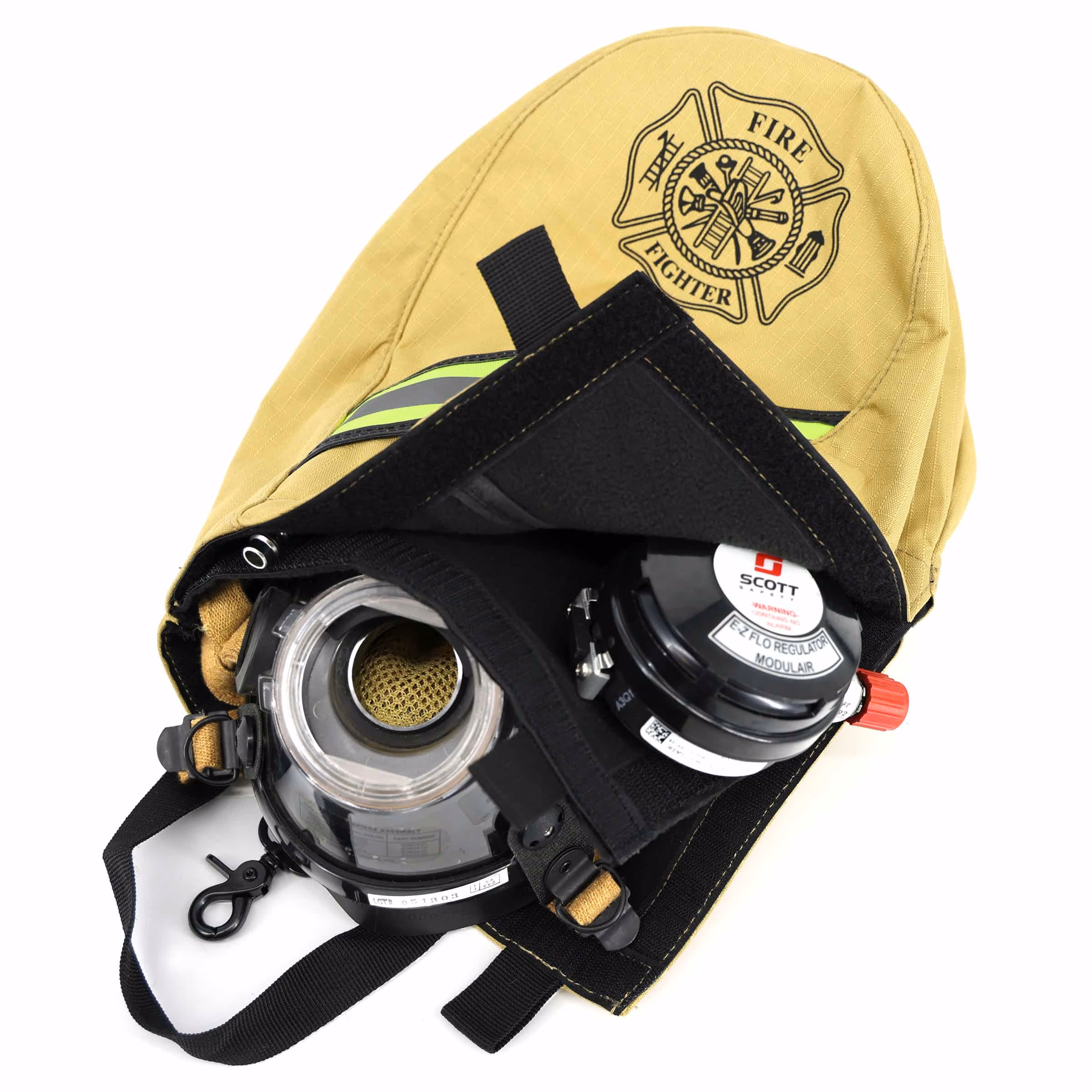 Dual Compartment Ripstop SCBA Mask Bag