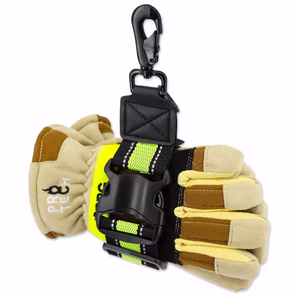 XL Wide Firefighter Glove Strap with Quick Release