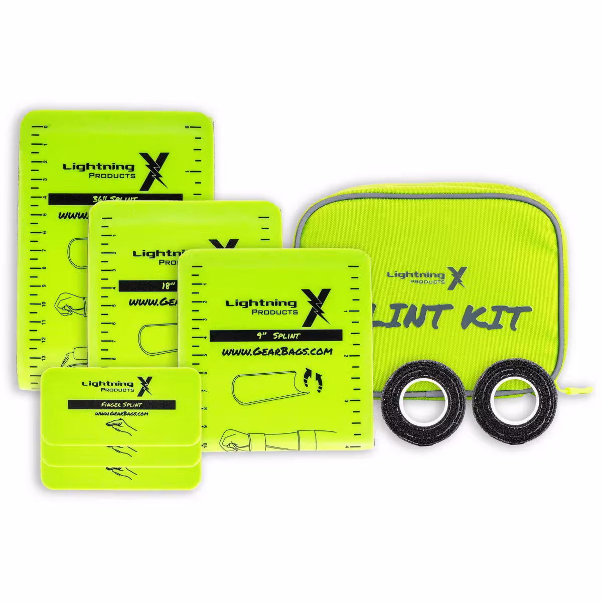 Roll Splint PRO Combo Kit - Front View